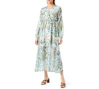 IZIA Damen Maxi Langarmkleid 19327377, Dschungel Druck, S