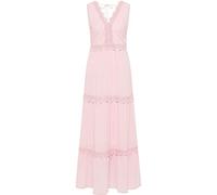 IZIA Damen Spaghetti Kleid Maxi 19323490-IZ01, ROSA, M