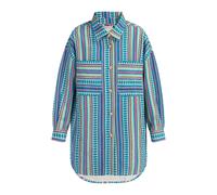 IZIA Hemdjacke Damen Mehrfarbig Blau M