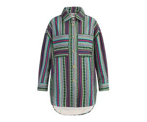 IZIA Hemdjacke Damen Mehrfarbig Türkis L