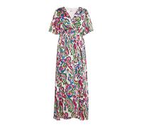 IZIA Kleid Damen Weiss Mehrfarbig M