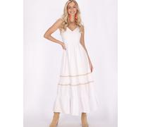 IZIA Kleid Damen weiß, S