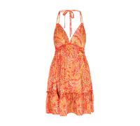 IZIA Kleid Frauen orange mehrfarbig L