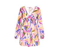 IZIA Kleid Frauen violett mehrfarbig XL