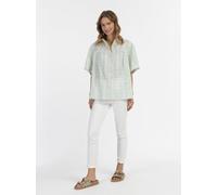 IZIA kurzarmbluse Damen türkis, S