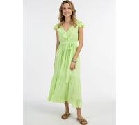 IZIA Maxikleid Damen limone, XS