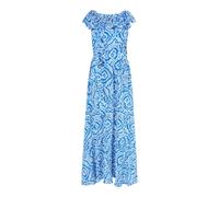IZIA Maxikleid mit Print Damen blau, XL