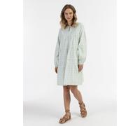 IZIA Midikleid mit Allover-Print Damen türkis, M