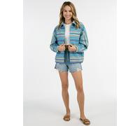 IZIA Oversize Bomberjacke Damen blau, XS