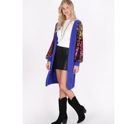 IZIA Strickjacke Damen blau, XL/XXL