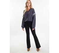 IZIA Strickjacke Damen grau, XL/XXL