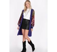 IZIA Strickjacke Damen lila, M/L