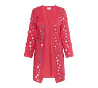 IZIA Strickjacke Damen Rosa M/L