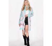 IZIA Strickjacke Damen türkis, M/L