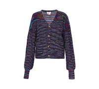 IZIA Strickjacke Damen Violett Mehrfarbig M/L
