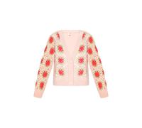 IZIA Strickjacke Frauen creme mehrfarbig M/L