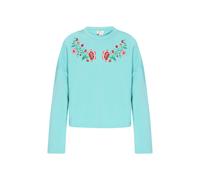 IZIA Sweatshirt Frauen Türkis M