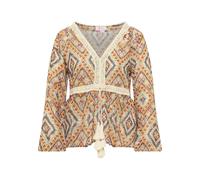 IZIA Tunika langarm Damen Orange Gold XS