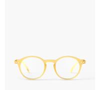 IZIPIZI SUN #D - Yellow Runde Sonnenbrille mit dünnen Bügeln Sonnenbrille