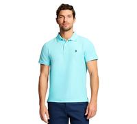 Izod Herren Advantage Performance Kurzarm-Poloshirt Polohemd, Blau-Blue Radiance, L
