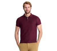 Izod Herren Advantage Performance Short Sleeve Polo Shirt Polohemd, Feige, S