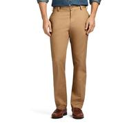 IZOD Herren American Chino Flat Front Slim Fit Lässige Hose, Khaki, 30W / 30L