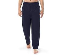 Izod Herren Jersey Knit Sleep Pant Pyjamaunterteil, Navy, Large Hoch