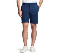 Izod Herren Saltwater 9.5" Flat Front Chino Lässige Shorts, Cadet Marineblau, 58