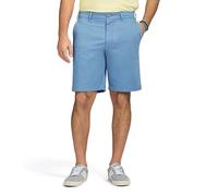 IZOD Herren Saltwater 9.5" Flat Front Chino Lässige Shorts, Riviera, 48