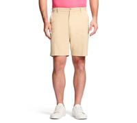 IZOD Herren Saltwater Chino, Flache Vorderseite, 24,1 cm Lässige Shorts, Helles Khaki, 46