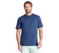 IZOD Herren Saltwater, kurzärmelig, mit Tasche T-Shirt, Club Blue, X-Groß