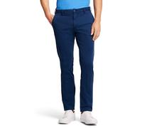 Izod Herren Saltwater Stretch Flat Front Slim Fit Chinohose Lässige Hose, Cadet Marineblau, 33W / 30L
