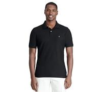 IZOD Herren Short Sleeve Polo Shirt Advantage Performance Poloshirt, kurzärmelig, Schwarz, Mittel