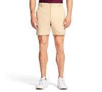 IZOD Men's Saltwater Stretch 7" Chino Short, Pale Khaki