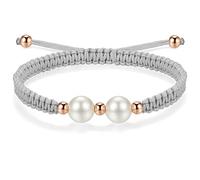 J.Endéar Perlen Geflochtene Armband Damen, Mädchen, Freundschaft, Paar, handgemachte Geflochtene Seil Armbänder Frauen, Schmuck Geschenke