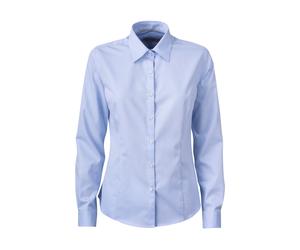 J. Harvest & Frost Damen Bluse Yellow Bow 50, hellblau, Unisex-Größe: M