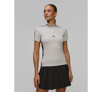 J.lindeberg Pip Polo Technisches Poloshirt Für Damen In Weiß Gwjt11793-u029 Weiß S