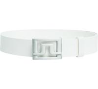 J.Lindeberg Slater 40 Pro Ledergürtel, weiß 110