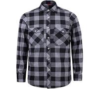 J.VER Flanellhemd Herren Holzfällerhemd Regular Fit Kariertes Hemd Langarm | Karohemd, Flannel, Arbeitshemd, Baumwolle, Freizeithemd, Casual, Plaid, für Holzfäller Baumfäller Männer, mit Brusttasche