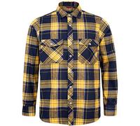 J.VER Flanellhemd Herren Holzfällerhemd Regular Fit Kariertes Hemd Langarm | Karohemd, Flannel, Arbeitshemd, Baumwolle, Freizeithemd, Casual, Plaid, für Holzfäller Baumfäller Männer, mit Brusttasche