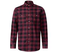 J.VER Flanellhemd Herren Holzfällerhemd Regular Fit Kariertes Hemd Langarm | Karohemd, Flannel, Arbeitshemd, Baumwolle, Freizeithemd, Casual, Plaid, für Holzfäller Baumfäller Männer, mit Brusttasche