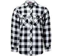 J.VER Flanellhemd Herren Holzfällerhemd Regular Fit Kariertes Hemd Langarm | Karohemd, Flannel, Arbeitshemd, Baumwolle, Freizeithemd, Casual, Plaid, für Holzfäller Baumfäller Männer, mit Brusttasche