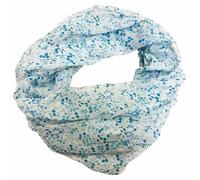 J26 Blume Blümchen Rose Seide Sommer Loop Farbverlauf Silk Uni Rundschal Schlauchschal Stola Schal leicht Tuch (Mint #1)