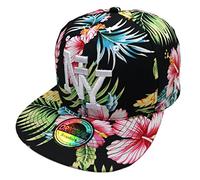 J26 Kids Kinder Snapback USA Cap Teenie Kappe Basecap Mütze Trucker Cappy Sport NY (Blumen)