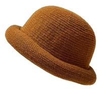 J26 Unisex Pork Pie Hut Odenton Damen Herren Sonnenschutz Musikerhut Boston Frühling (Camel)