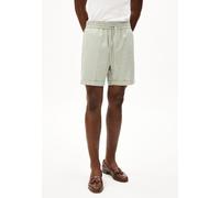 ARMEDANGELS JAACQUE LINO - Männer Regular Fit Shorts - grün 33 seagreen