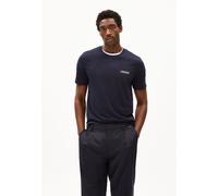 JAAMES ARMEDANGELS | Regular T-Shirt aus Bio-Baumwolle - blau (S)