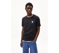 JAAMES COLORED | Regular T-Shirt aus Bio-Baumwolle - schwarz (L)