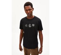 JAAMES TRIPPLE | T-Shirt Regular Fit aus Bio-Baumwolle - schwarz (M)