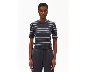 JAANISARA GESTREIFTES T-SHIRT | Bio-Baumwoll-Mix - mehrfarbig (L)